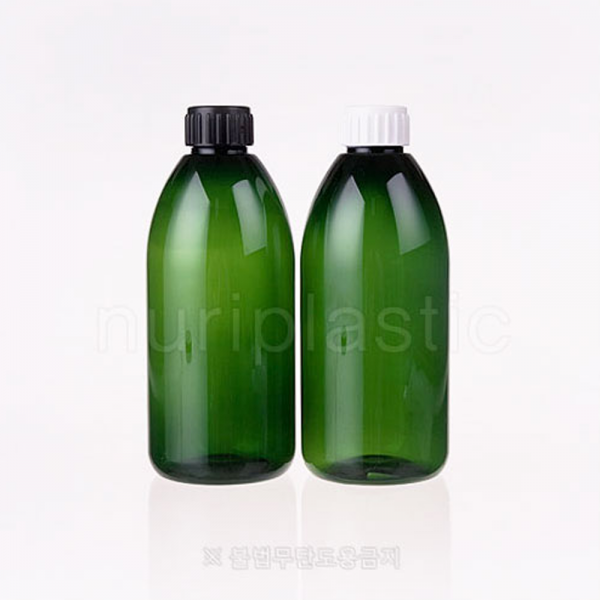 액체용기 500㎖ 원추녹색
