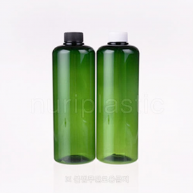 액체용기 1ℓ 원형롱녹색