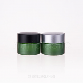 크림 30g 유리녹색용기 (리드포함)