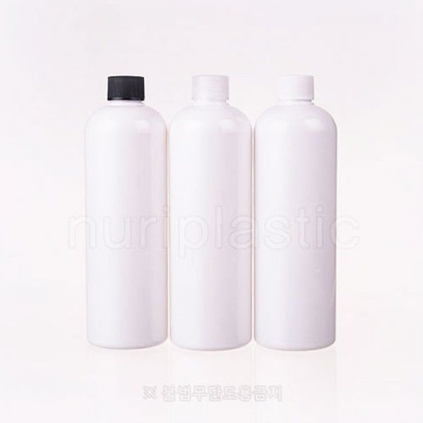 액체용기 500㎖ 원형롱흰색