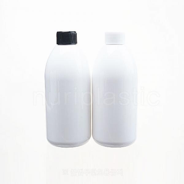 액체용기 500㎖ 원추흰색, 신형캡