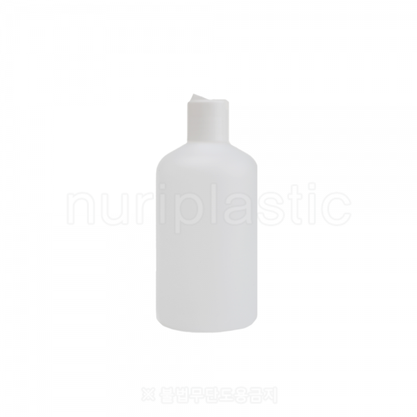 프레스캡 500㎖ 원추반투명PE,흰색프레스캡(28Ø)