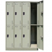 철제 캐비넷 옷장 기숙사 학교 사무실 철재 8인용 옷장 전자키