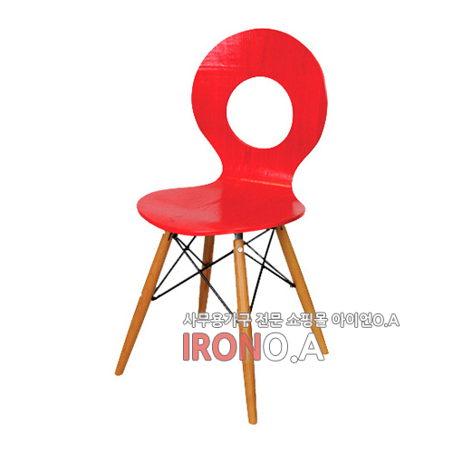 [IC] IC002-1 땅콩의자/인테리어의자/목제의자/철제의자