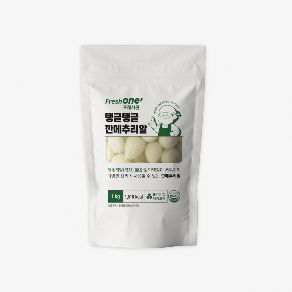 프레시원 탱글탱글 깐메추리알 1kg