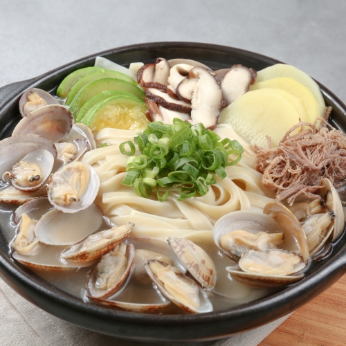 바지락 칼국수