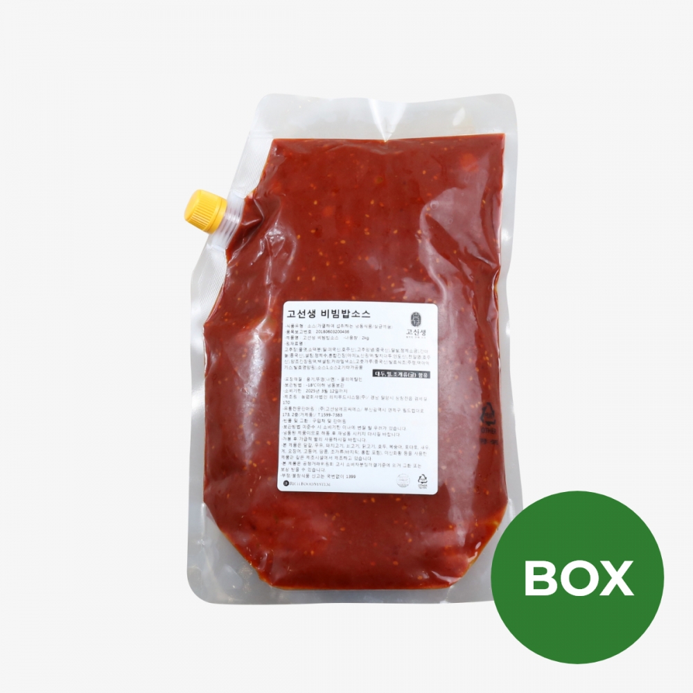 ⓡ 고선생 비빔밥소스 10kg