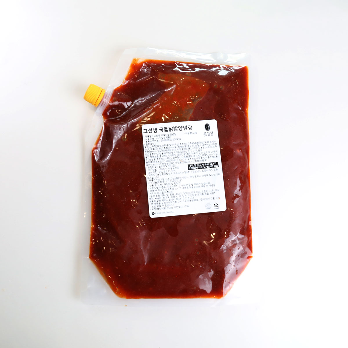 [ 유통기한 : 2026.08.18 ] 고선생 닭발 국물소스  2kg