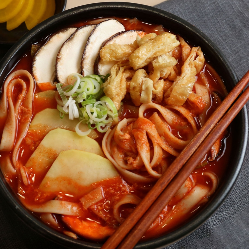 장칼국수