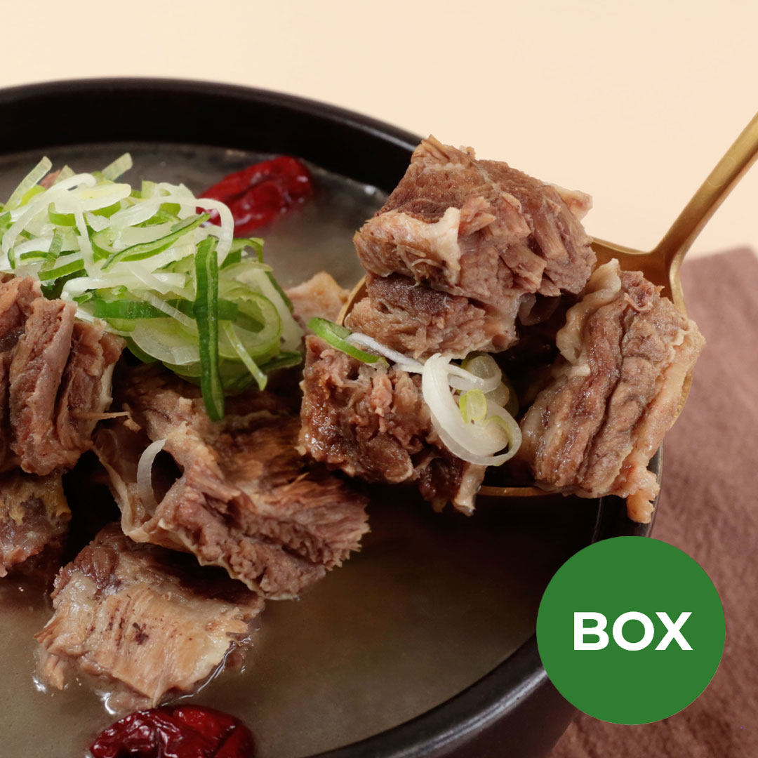 고선생 업소용 뼈없는 갈비탕 13kg(650g*20개입)