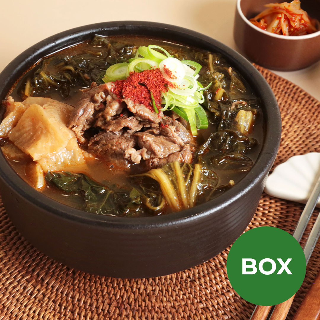 고선생 업소용 한우 우거지 해장국 13kg(650g*20개입)