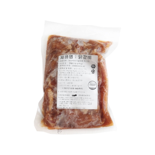 ⓚ 간장 닭갈비(목살) 2kg