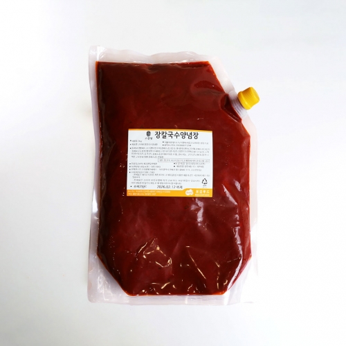 [ 유통기한 : 2026.09.07 ] 고선생 장칼국수양념장 2kg