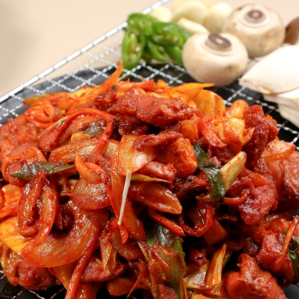 [ 유통기한 : 2026.07.25 ] 고선생 숯불 닭갈비 1kg