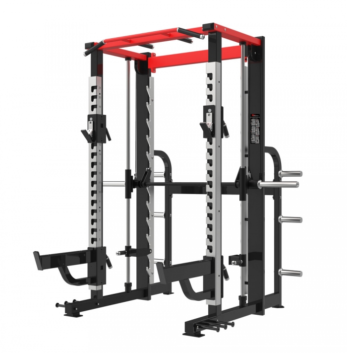 SMITH MACHINE WITH POWER RACK(COUNTER BALANCE)