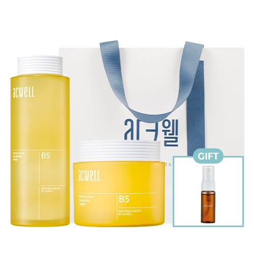 [보습탄력SET] 아크웰 피토 액티브 밸런싱 토너+크림 (증정품:온비자에센스20ml+쇼핑백)