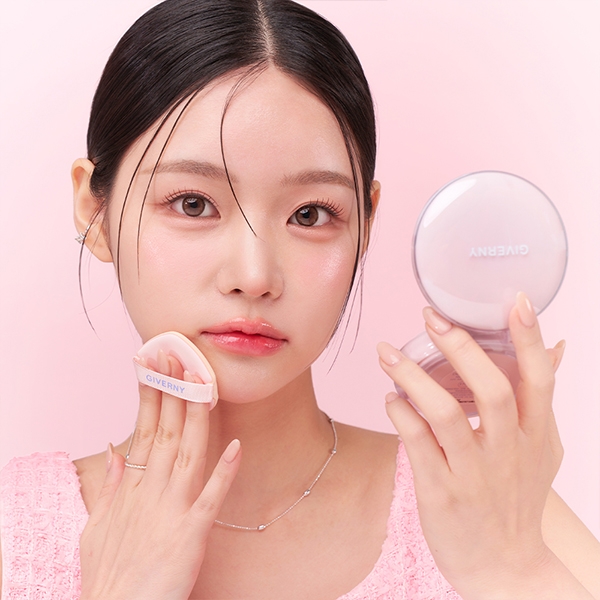 NEW 지베르니 듀이 글래시 쿠션 (본품+리필)
