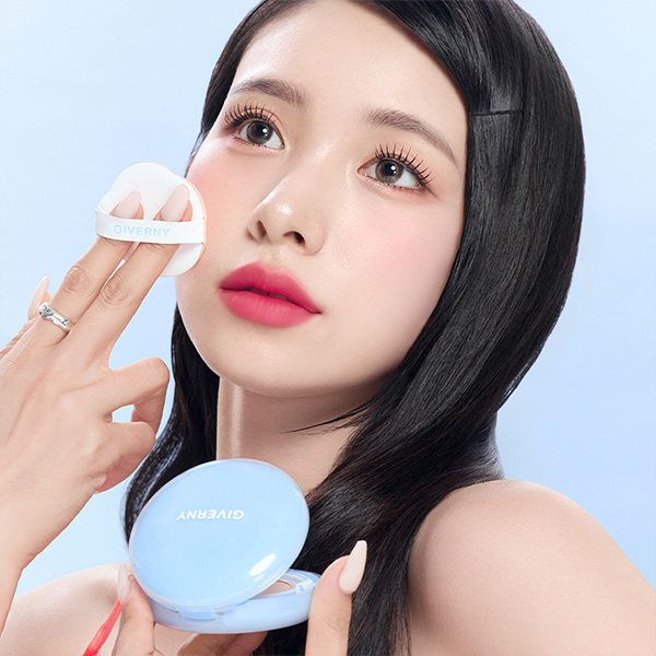 지베르니 클라우드 메쉬 쿠션(본품+리필)