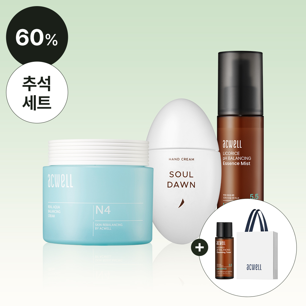 [추석 선물] 뷰티 & 라이프 세트 (크림+핸드크림+미스트)