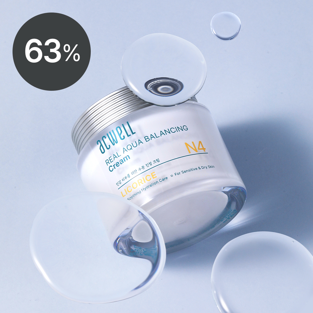 💛2월 첫구매💛아크웰 리얼 아쿠아 밸런싱 크림 (리미티드 에디션)
