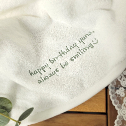 (뱀부얀 99.9%항균) 파스텔 영문자수 뱀부얀