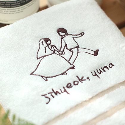 (special order) 웨딩스케치 호텔급타올