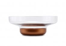 [NG] CONTOUR BOWL 2 - CLEAR & GOLD