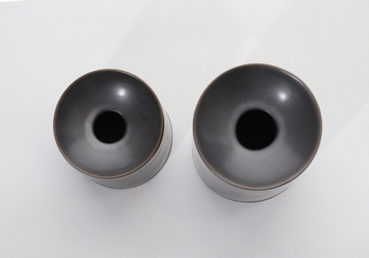 [QF ] VASE DISH TOP TAPERED CYLINDER - 블랙