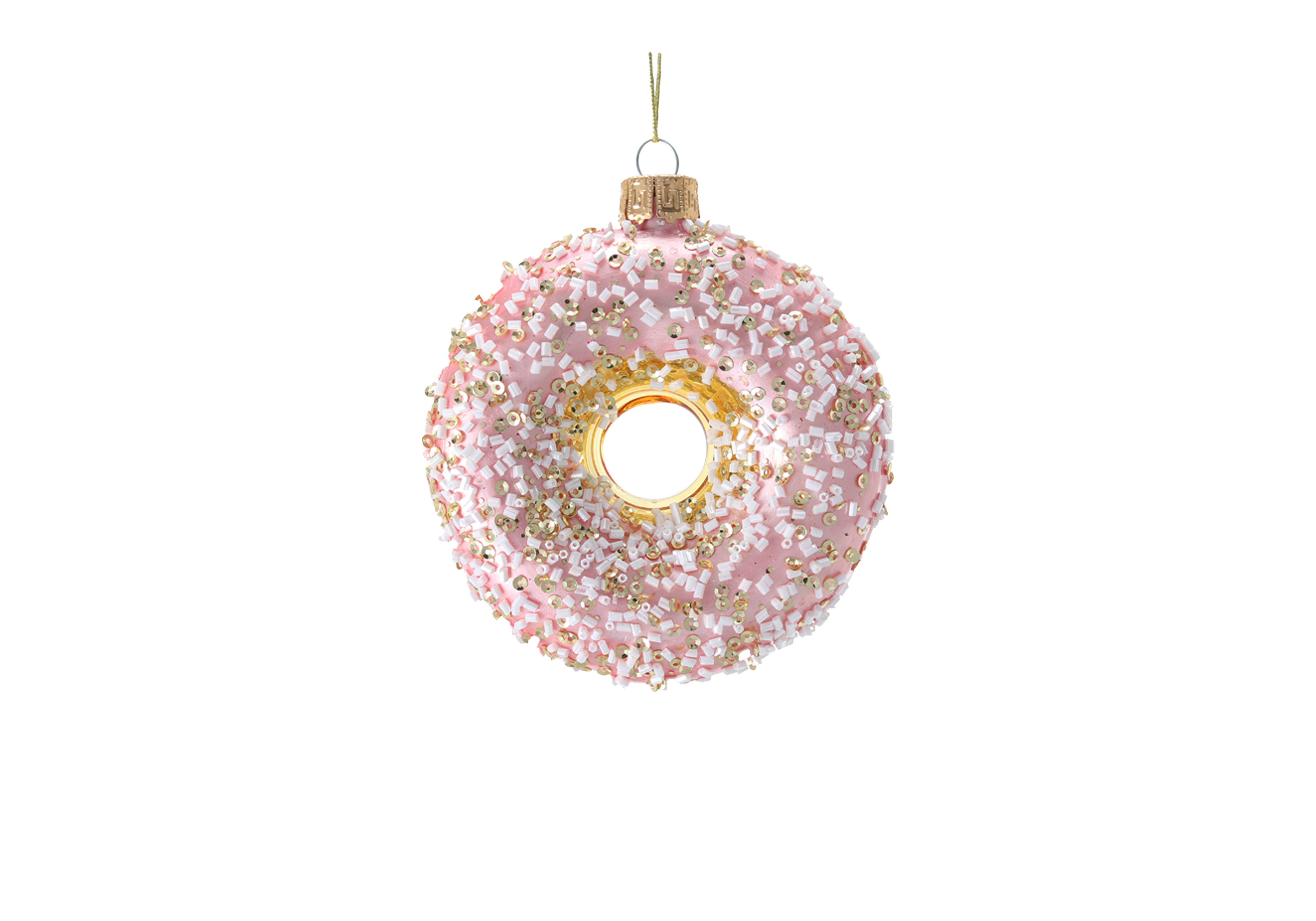 [TG] 스팽글 도넛 오너먼트 - 핑크 / 멀티