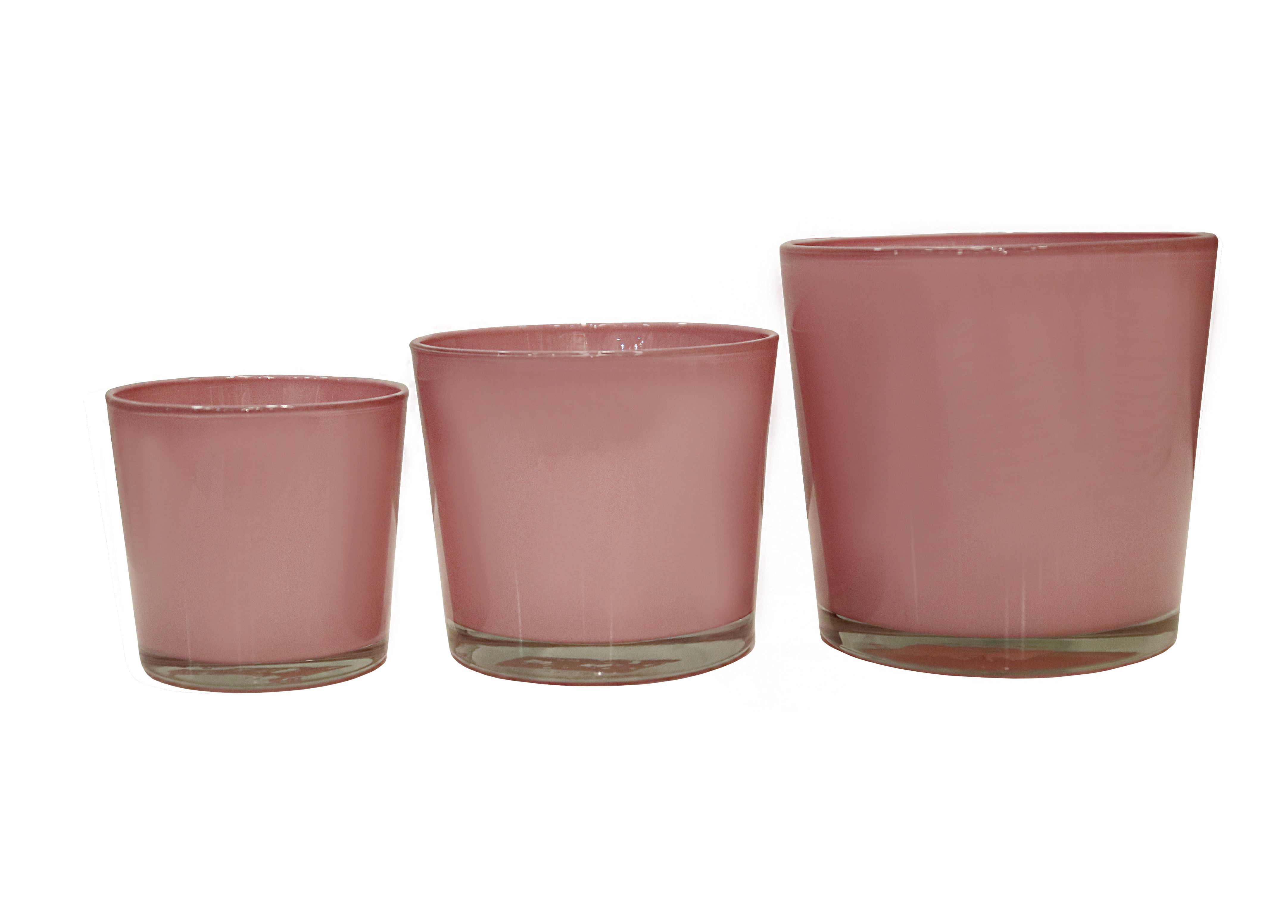 [HK] Conner Regular Planter Glass - ANTIQUE PINK