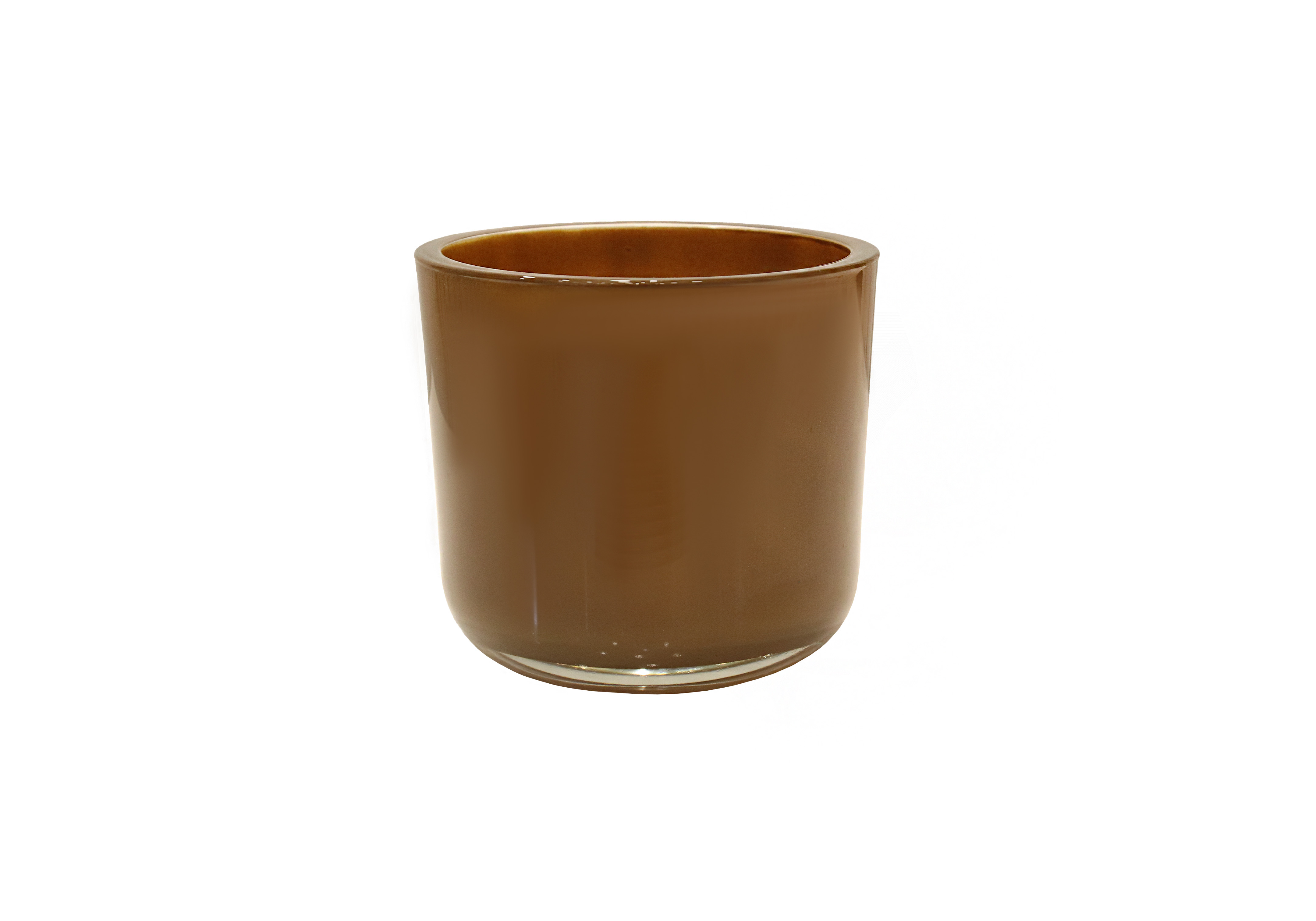 [HK] Cooper Regular Planter Glass - CHOCOLATE