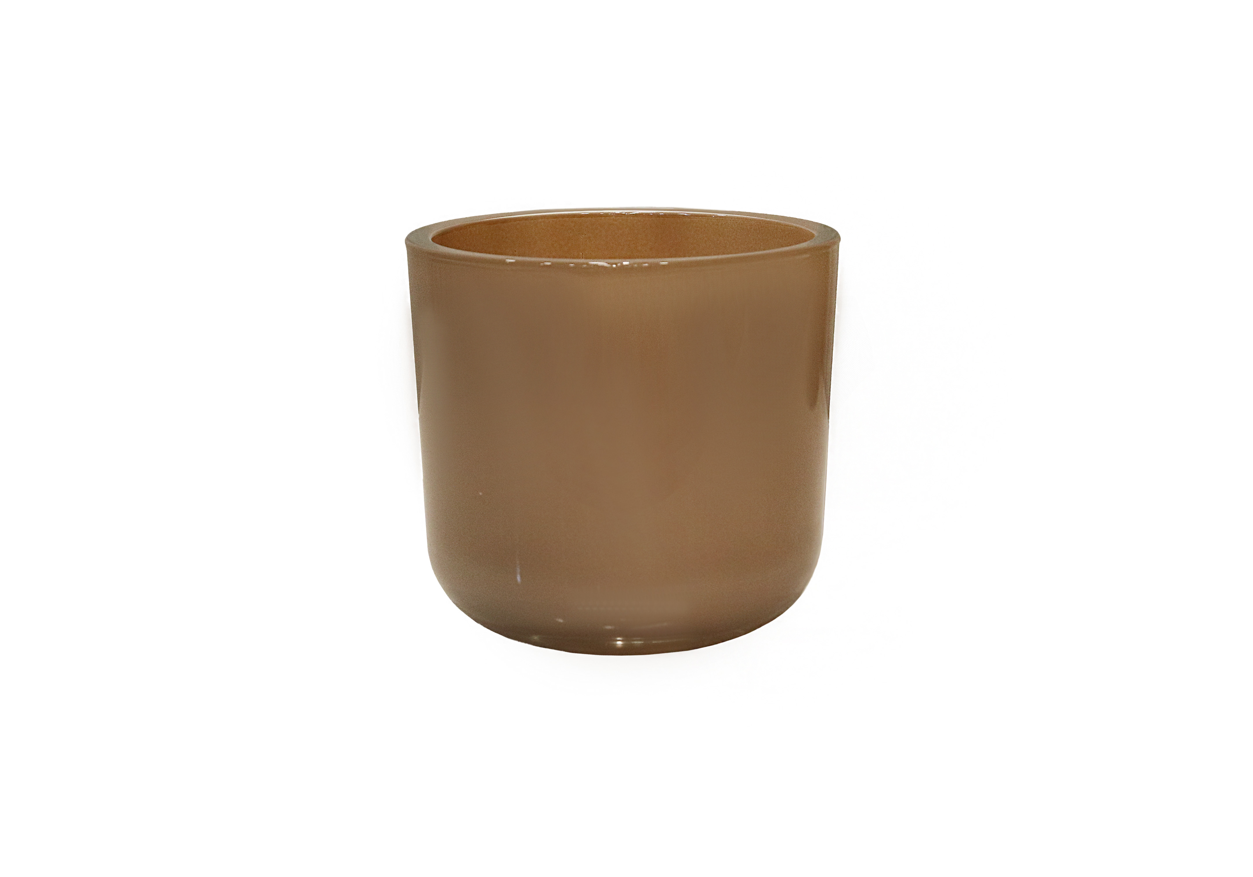 [HK] Cooper Regular Planter Glass - NATURE BROWN