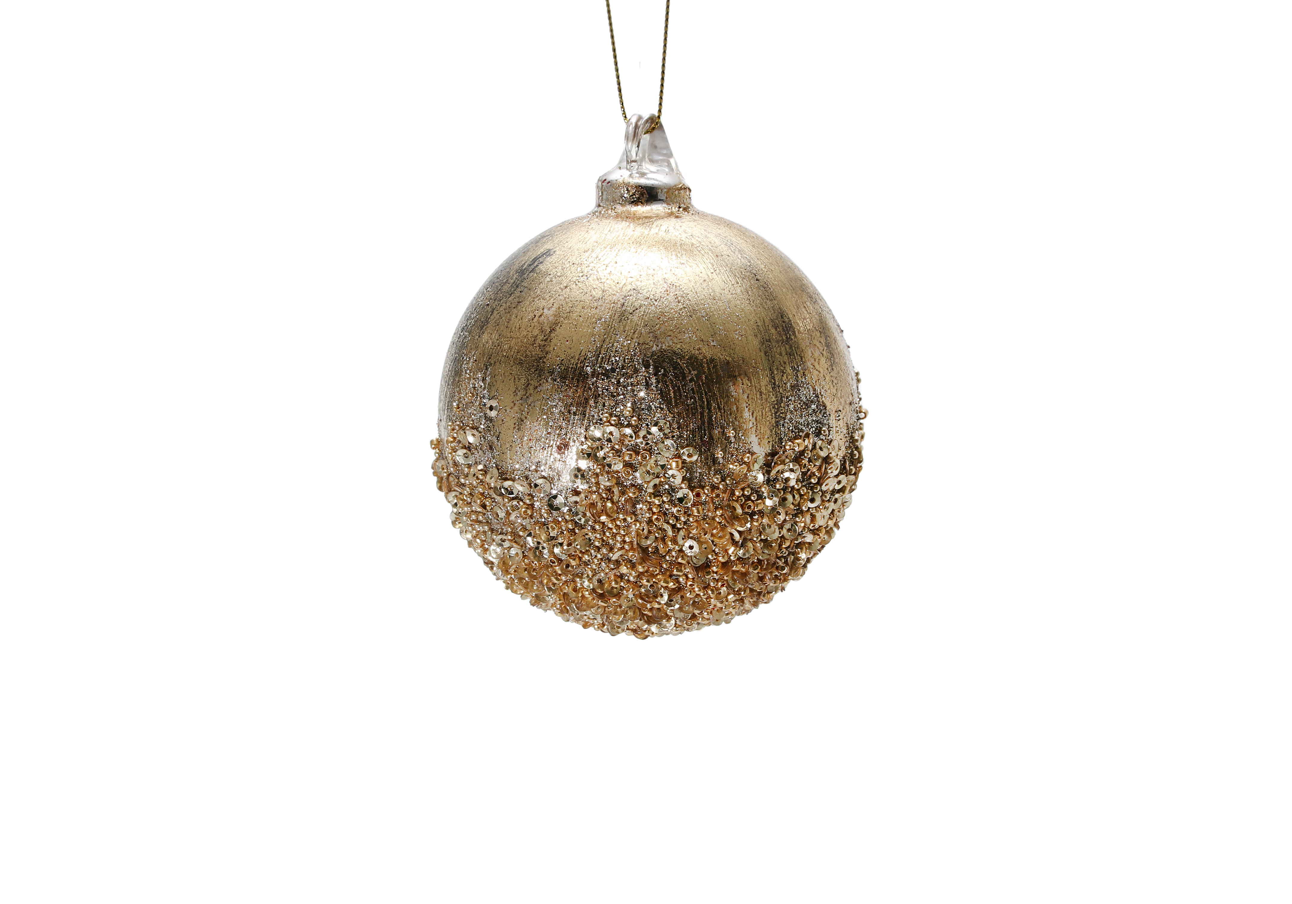 [QA] 무광 글리터 볼 - 골드