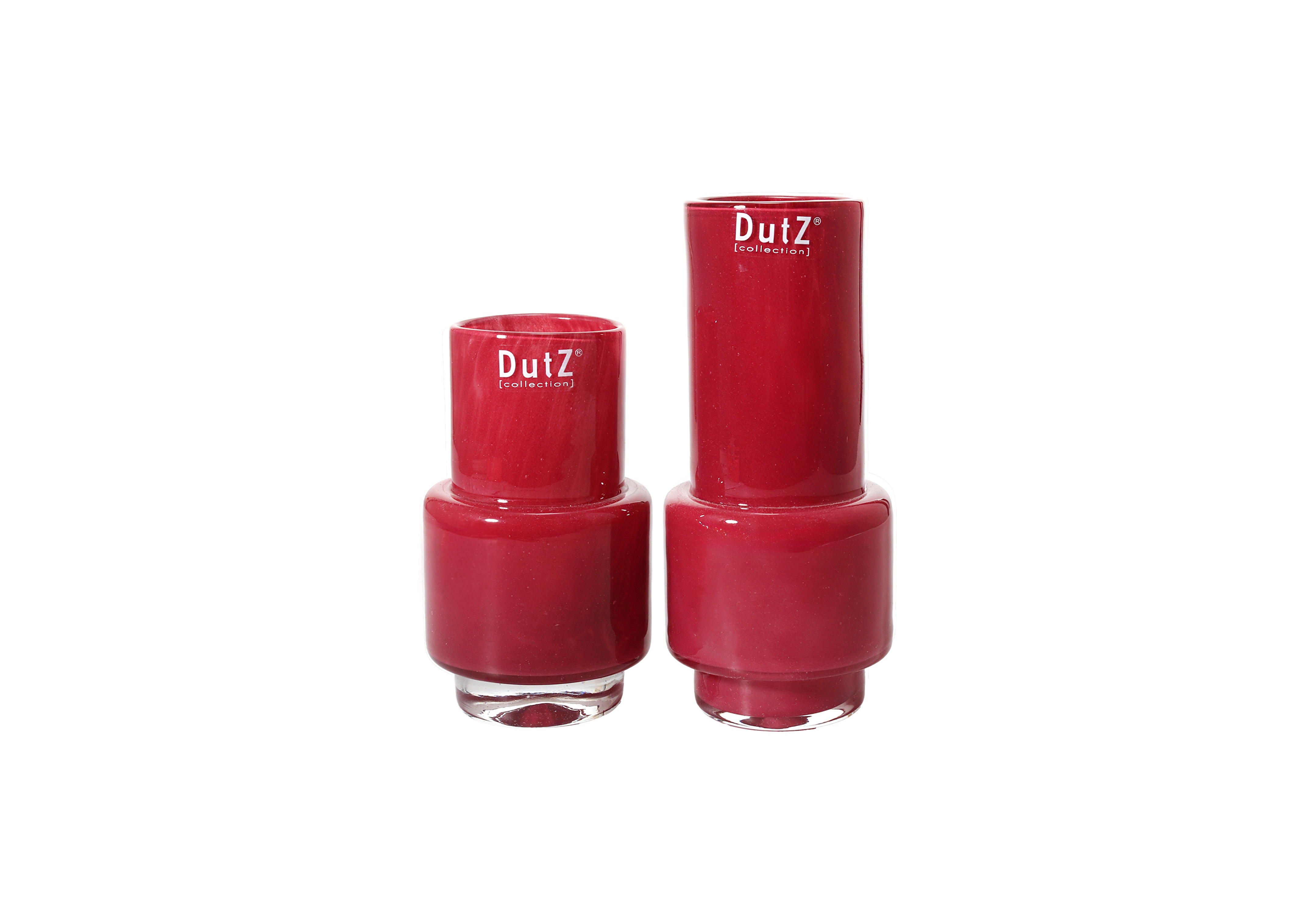 [DUTZ] VASE RONA - RASPBERRY