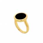 [NCT PICK] ROCA ROUND ONYX RING