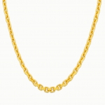 LA LIGNE ANKER CHAIN SOLID NECKLACE