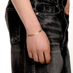 [2PM/BTOB PICK] BB CURB COMBI CHAIN BRACELET