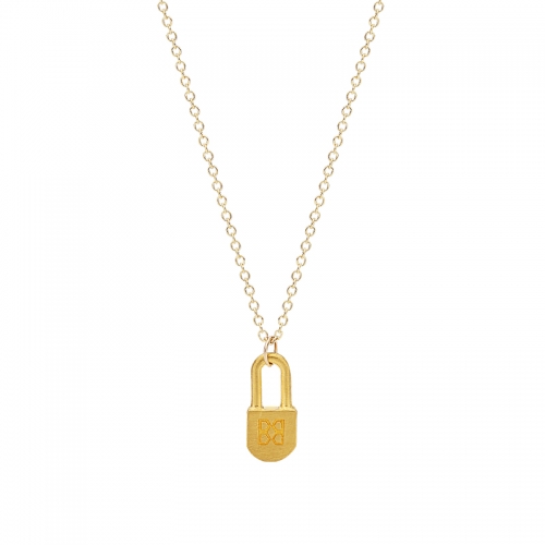 GRAM GOLD LOCK NECKLACE