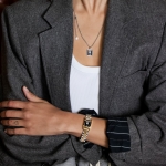 [NCT PICK] GRAM SILVER BAR WATCH BRACELET_Combi