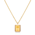 [NCT/2PM PICK] GRAM GOLD BAR NECKLACE