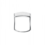 BB SQUARE RING_WHITE