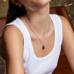 [NCT/ENHYPEN/P1Harmony PICK] GRAM SILVER BAR NECKLACE