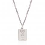 [NCT/ENHYPEN/P1Harmony PICK] GRAM SILVER BAR NECKLACE