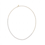 [ENHYPEN/GOT7 MARK PICK] PEARL BB CHAIN LONG NECKLACE