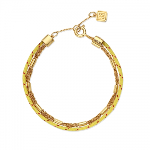 [NCT PICK] LA LIGNE TWOSOME BRACELET YELLOW DOT