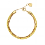 [NCT PICK] LA LIGNE TWOSOME BRACELET YELLOW DOT