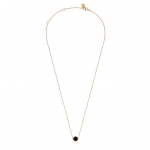 ROCA MINI ROUND ONYX NECKLACE