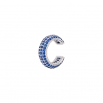 BB MICRO FULL PAVE EAR CUFF_BLUE