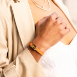 GRAM GOLD BAR WATCH BRACELET_Orange