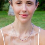 PEARL BB GREY BIJOUX NECKLACE